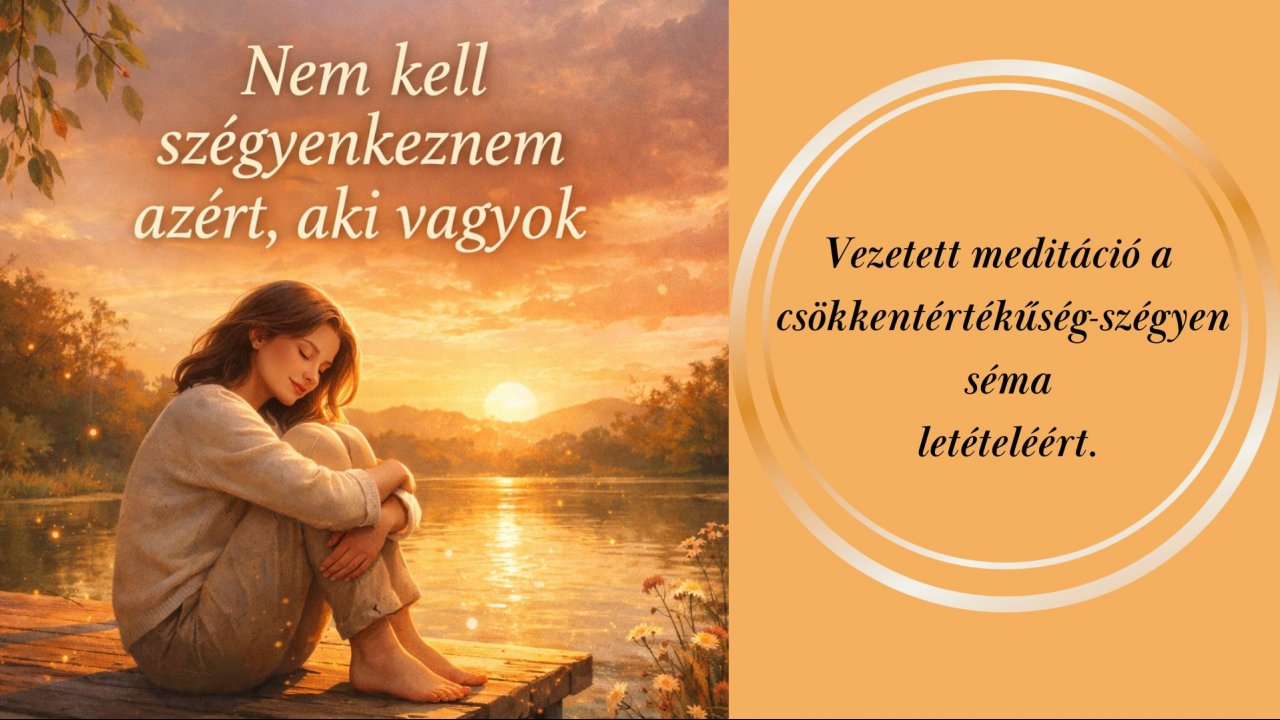 Nem kell szégyenkeznem azért aki vagyok meditáció