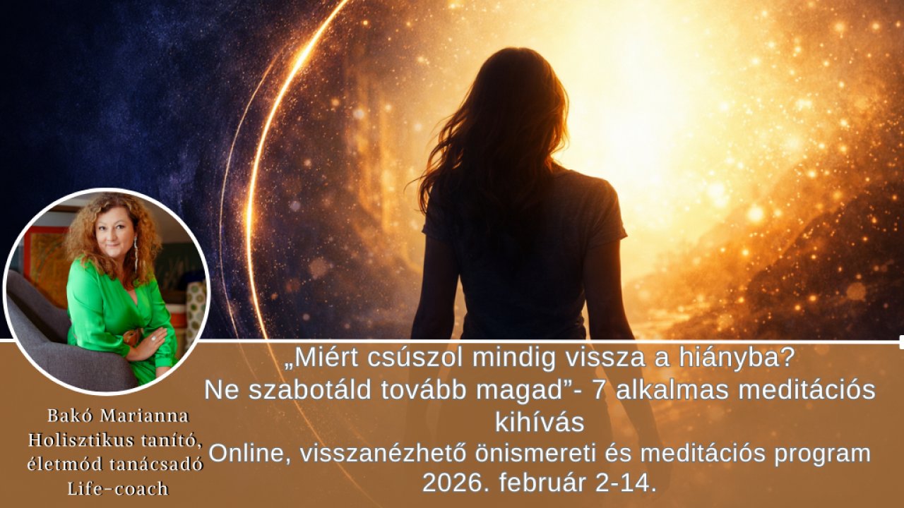 „Miért csúszol mindig vissza a hiányba? kihívás