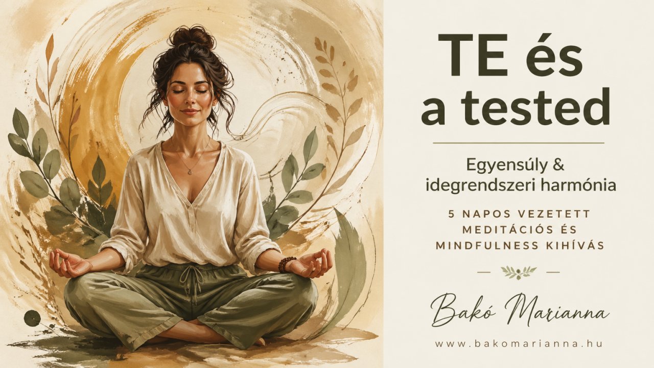 Te és a tested- 5 napos idegrendszeri kihívás
