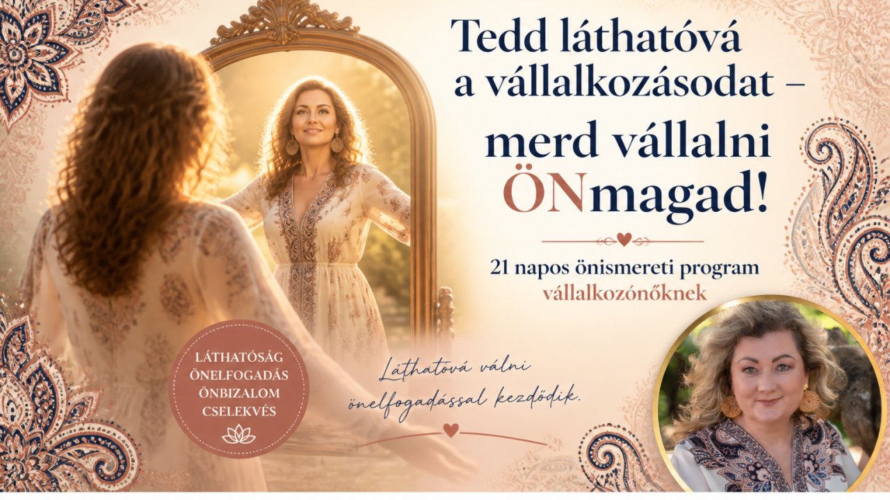 Tedd láthatóvá a vállalkozásodat-21 napos kihívás