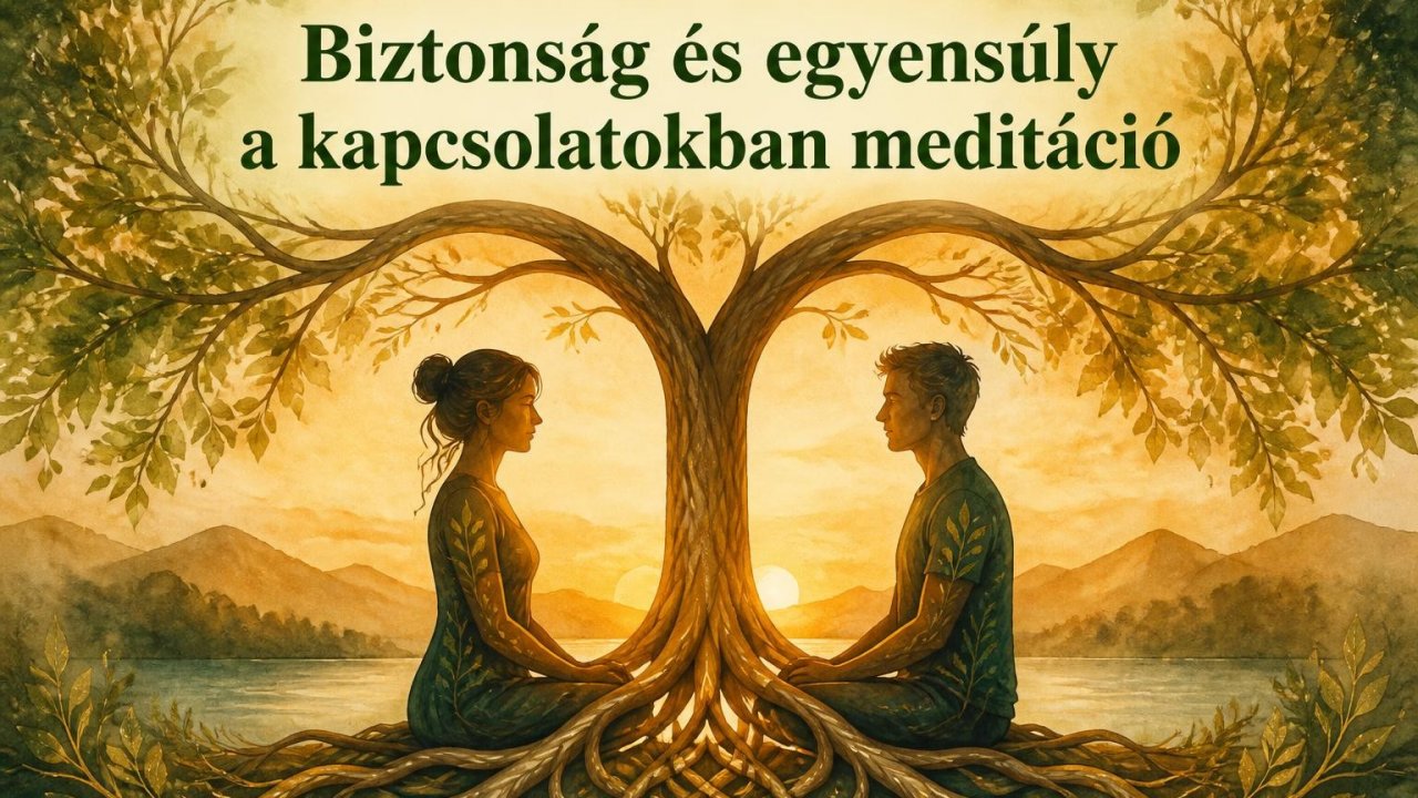 Biztonság és egyensúly a kapcsolatokban meditáció