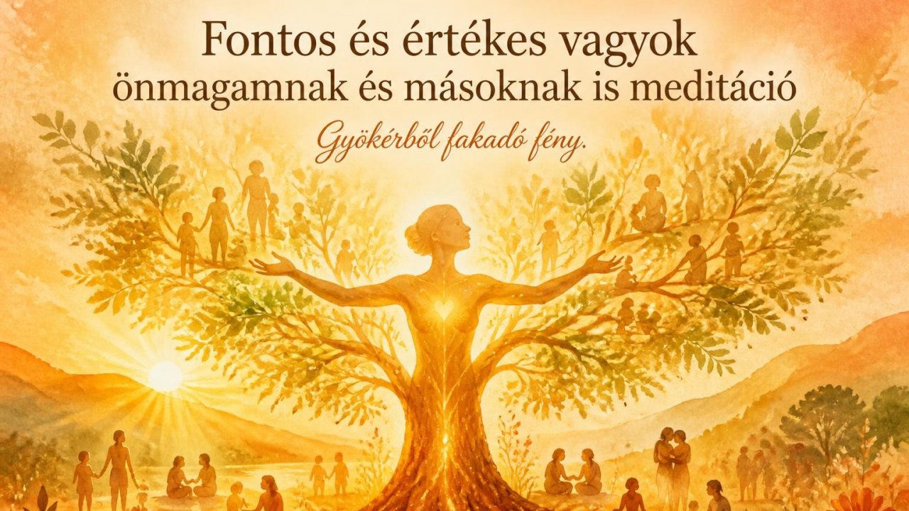 Fontos és értékes vagyok - meditáció