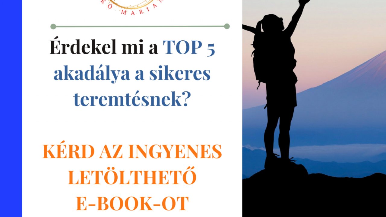 Mi a Top 5 akadálya a sikeres teremtésnek?