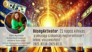 BőségAktivátor kihívás a pénzügyi szabadságért!